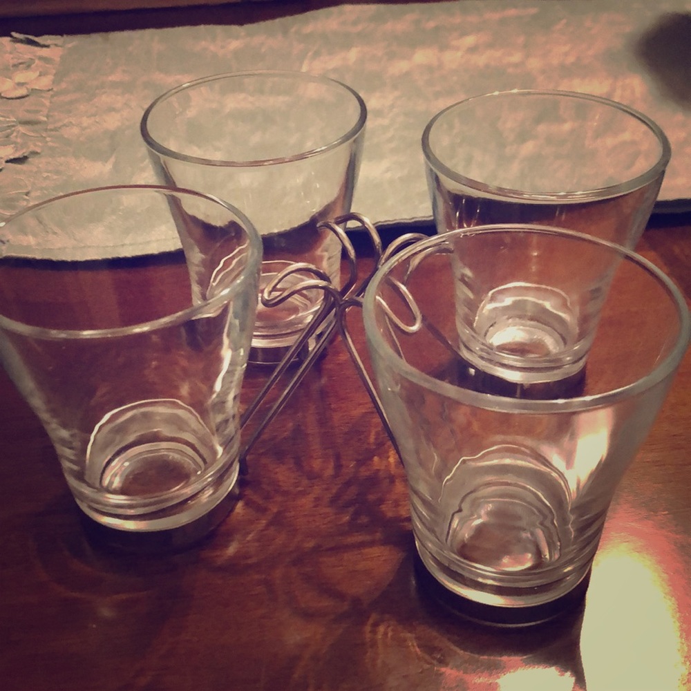 Espresso Glasses set of 4